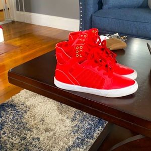 Red Supra in really good condition